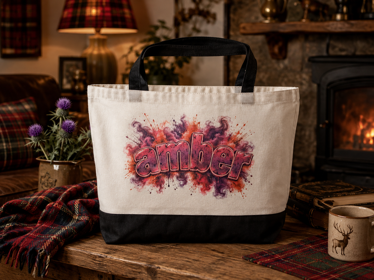 Personalised Canvas Tote Bag
