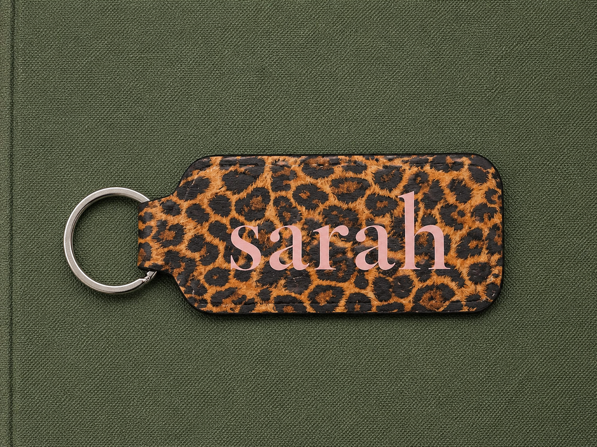 Personalised Keychain Lipstick Holder