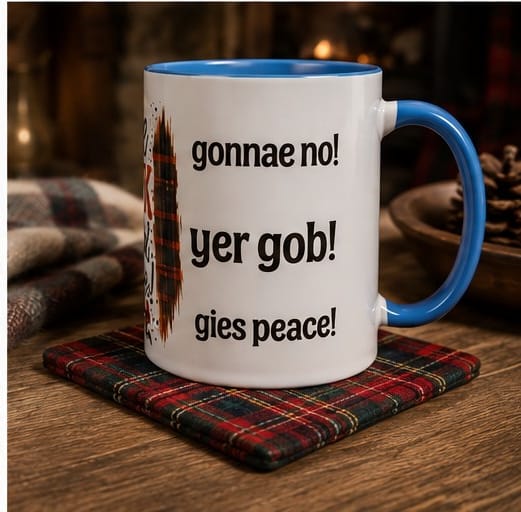 Wheesht Yer Gob Mug