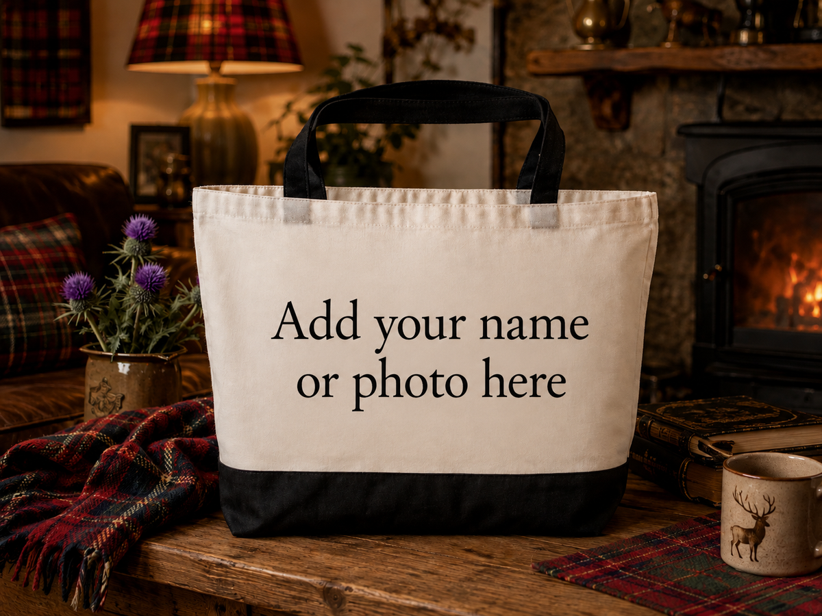 Personalised Canvas Tote Bag