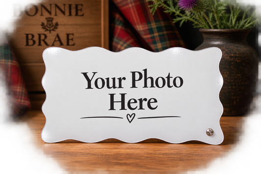 Personalised Wooden Photo Plaque