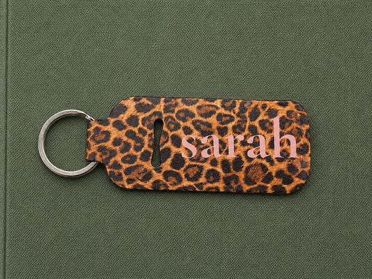 Personalised Keychain Lipstick Holder