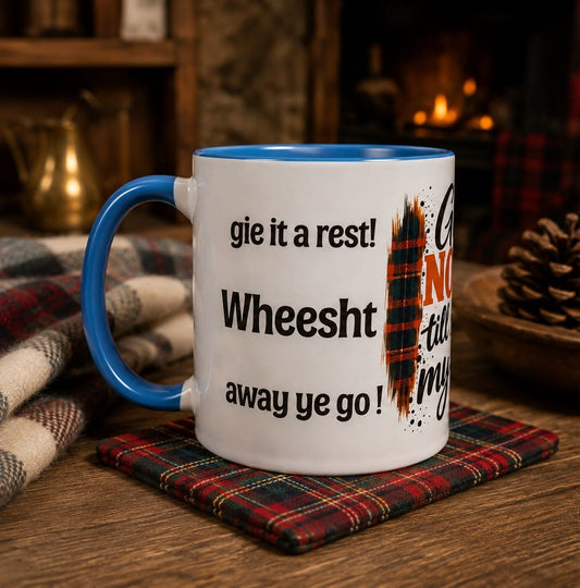 Wheesht Yer Gob Mug
