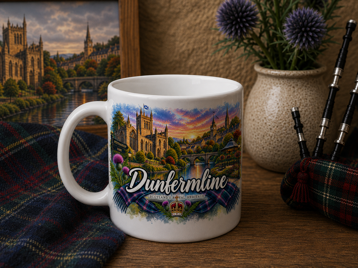 Dunfermline Scottish City Mug